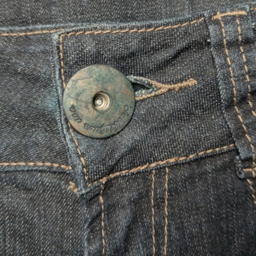 Bubblegum USA Dark Wash Low Rise Jeans Juniors 5 🌟 - Picture 6 of 12